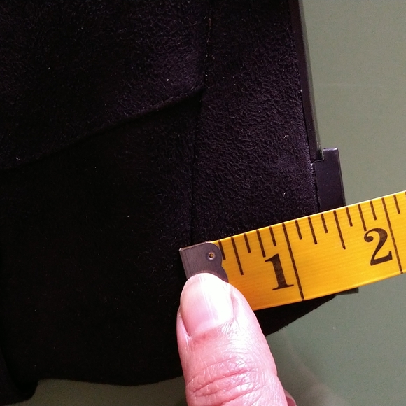 Impo Glema Black Faux Suede Fur Lining Ankle Booties Size 6M - Picture 14 of 16